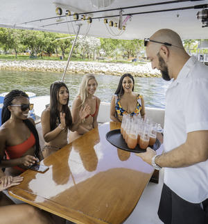 year make model boat rental in Miami